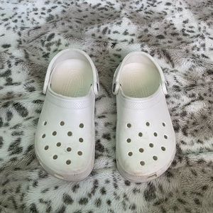 White crocs